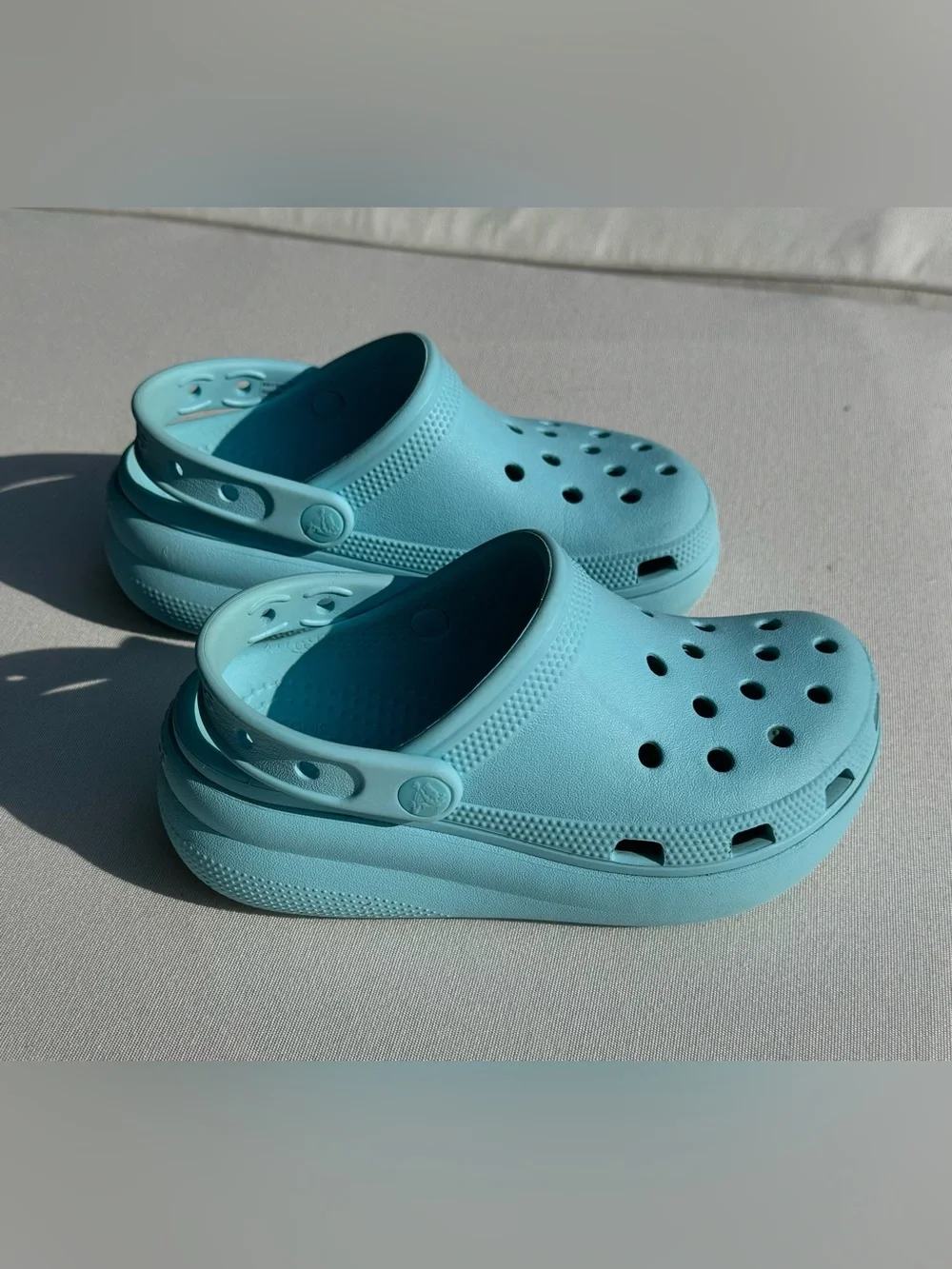 Crocs Kids Cutie Crush Platform Clog - Arctic Blue